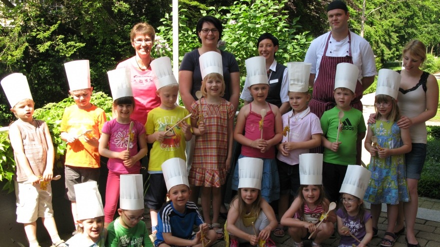 Kinder vom Lutherkindergarten Bad Steben zu Gast im relexa